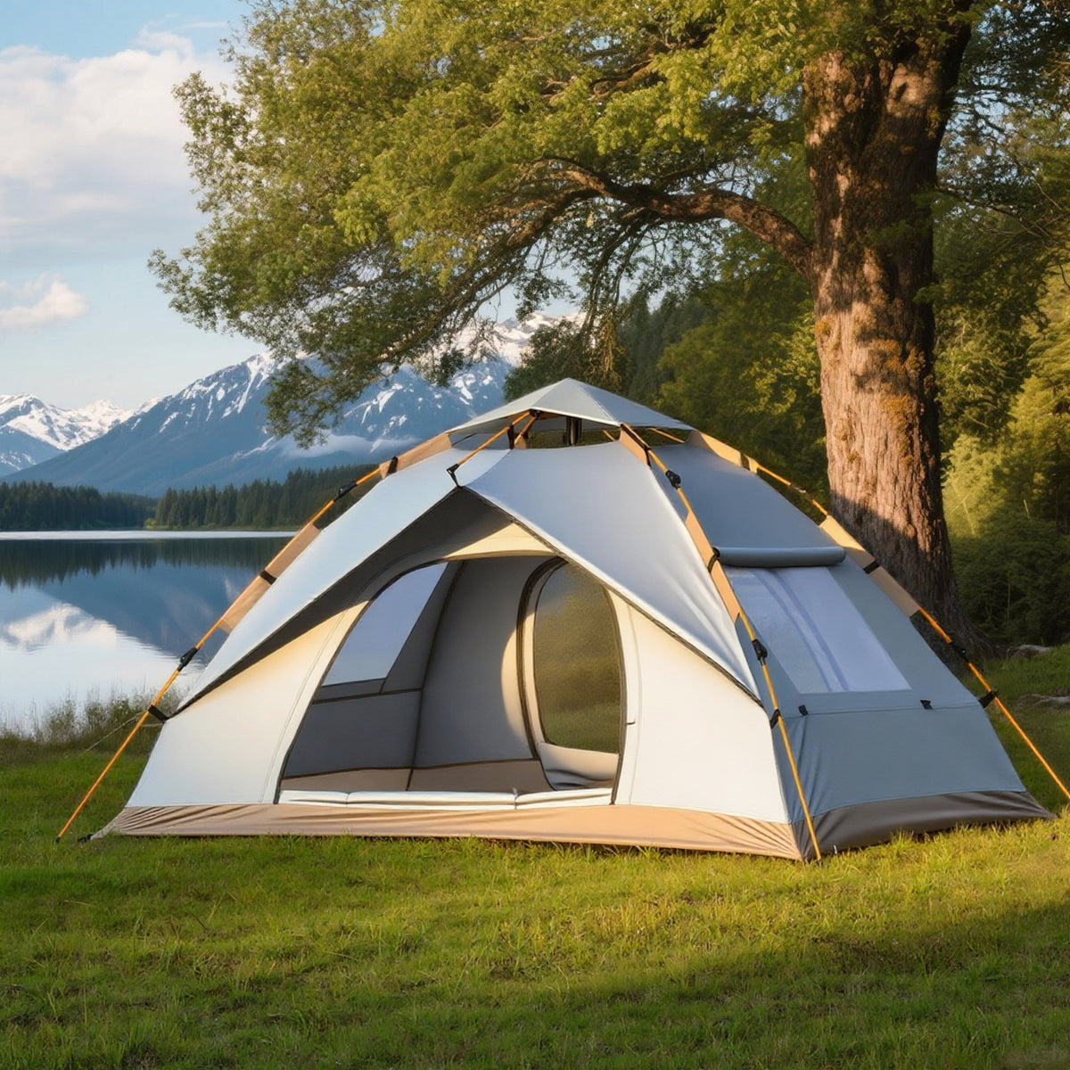 1-4 Person Automatic Pop-Up Tent Waterproof Portable Camping Shelter