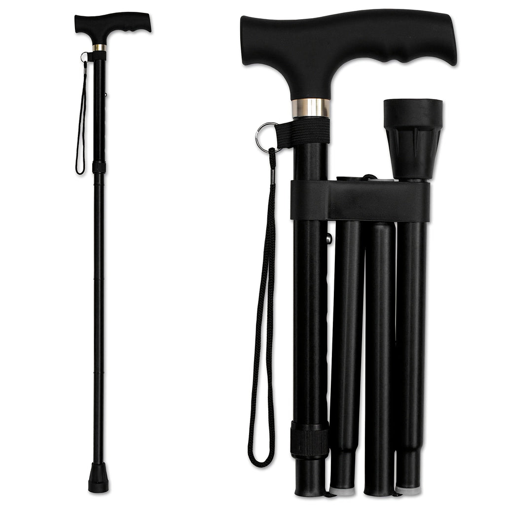 Ultralight Folding Walking Stick - Aluminum Alloy Trekking Pole