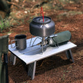 Portable Folding Table - Aluminum Alloy for Camping, Picnics & Bed Desk