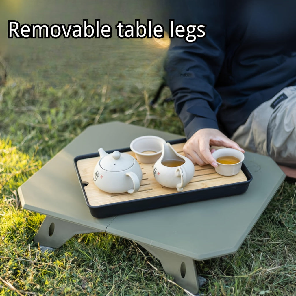 Portable Folding Camping Table - Adjustable ABS Picnic & RV Table