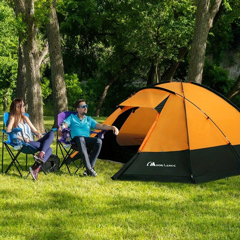 Moon Lence 4-Person Family Camping Tent - Waterproof PU2000mm