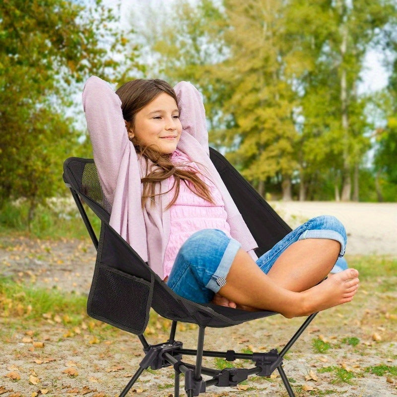Ultralight Folding Camping Chairs - 2 Pack Compact Hiking & Beach