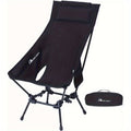 Heavy Duty Folding Camping Chair with Footrest - XL Portable