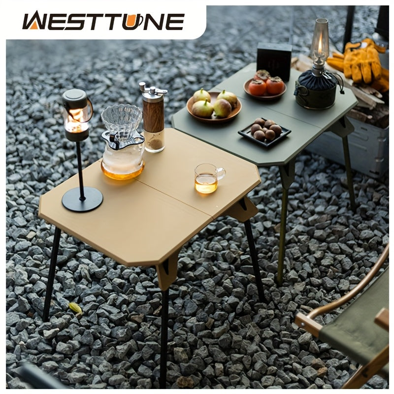 Portable Folding Camping Table - Adjustable ABS Picnic & RV Table