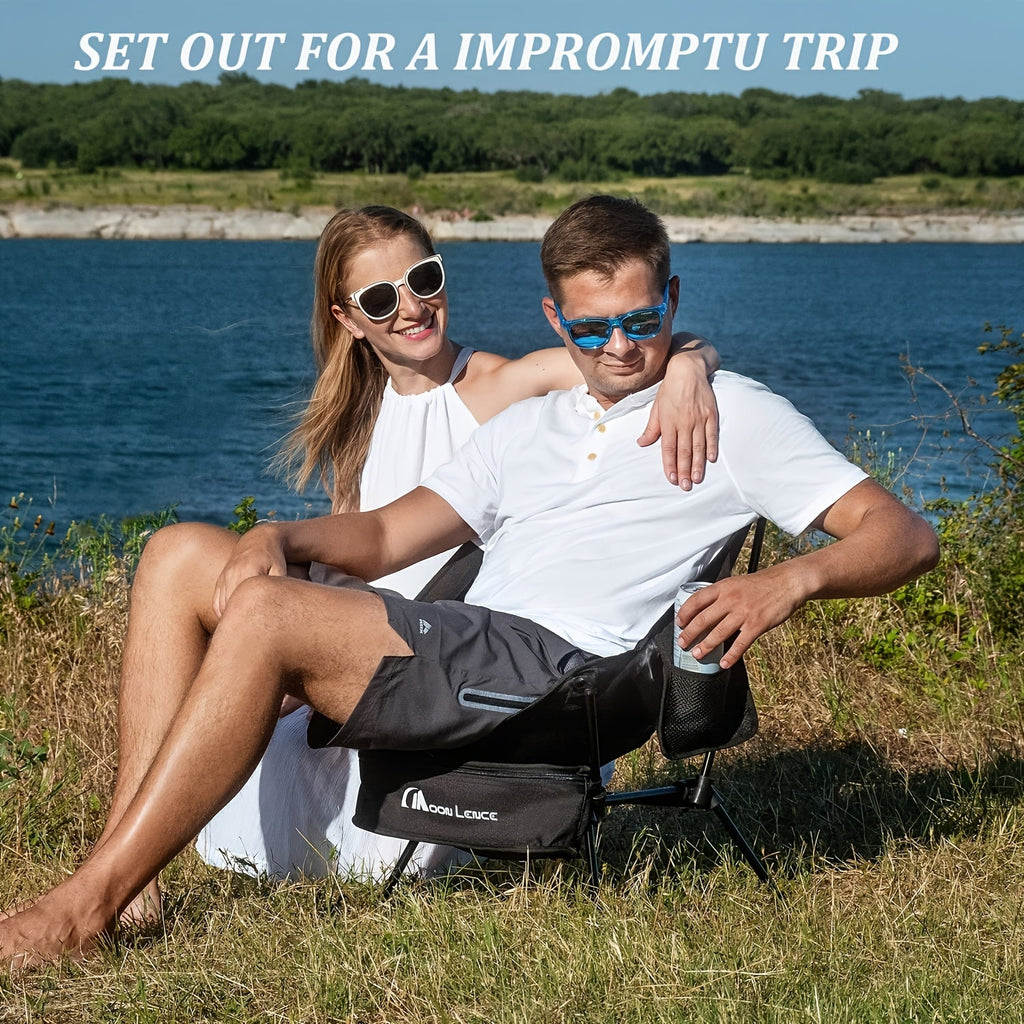 Ultralight Folding Camping Chair - Compact 4th Gen for Hiking & Beach