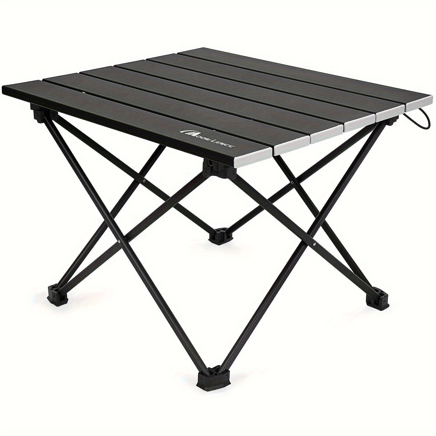 MOON LENCE Aluminum Folding Camping Table - Portable Beach & Hiking Table