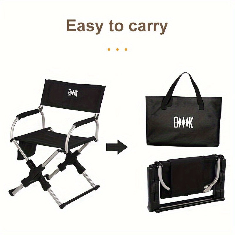 WESTTUNE Folding Camping Chair - Portable Lightweight Outdoor Armchair