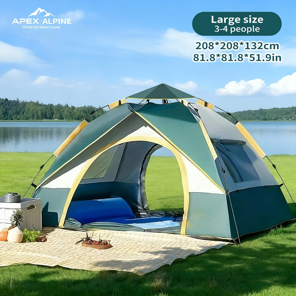 Automatic Pop-Up Camping Tent - UV Protection Outdoor Shelter