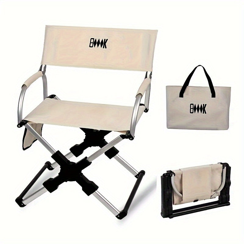 WESTTUNE Folding Camping Chair - Portable Lightweight Outdoor Armchair