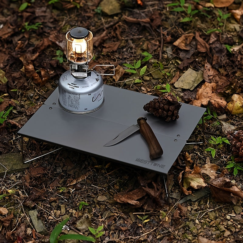 Portable Camping Table - Lightweight Aluminum Alloy for Outdoor Travel