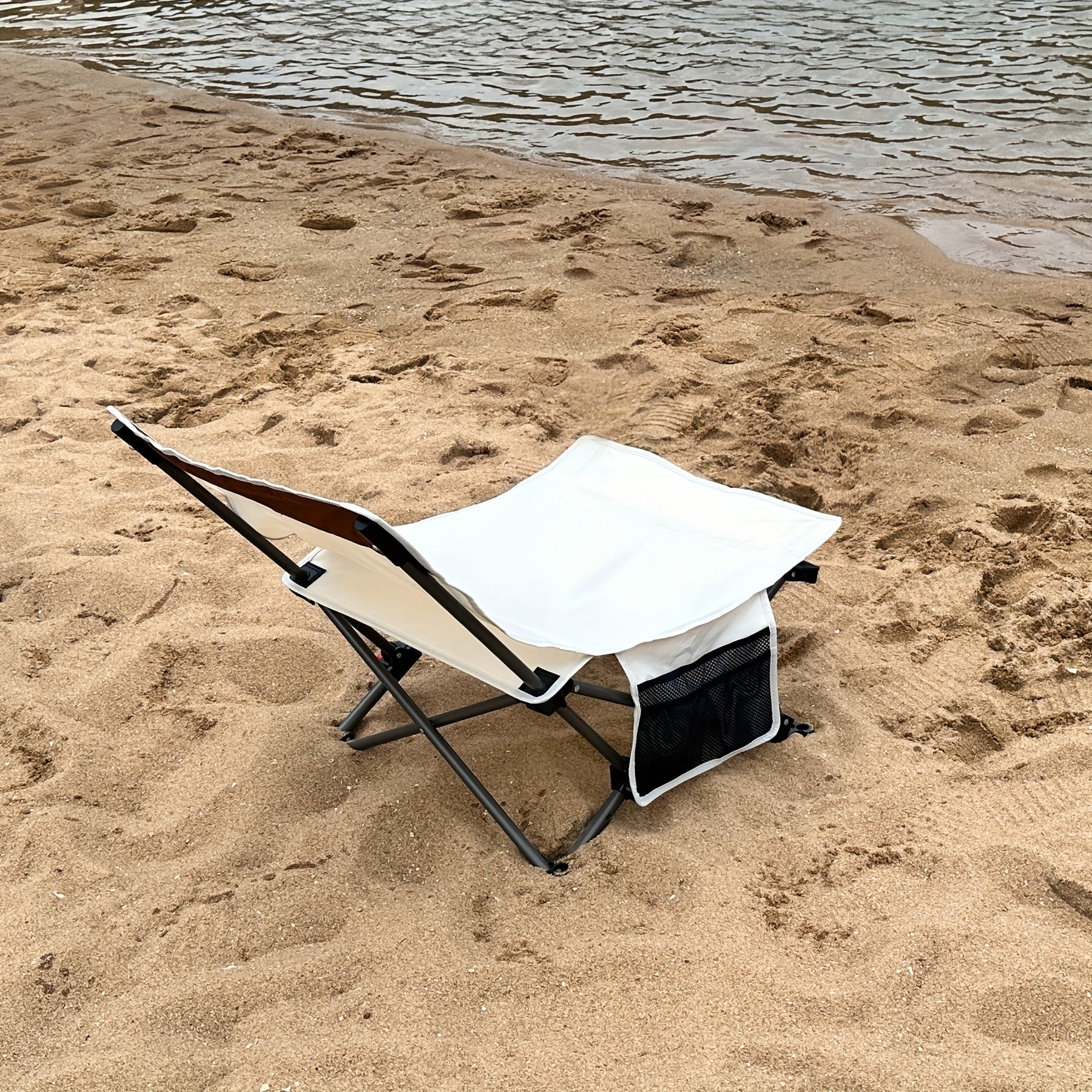 Portable Backpack Beach Chair - Reclining Folding Camping Chair