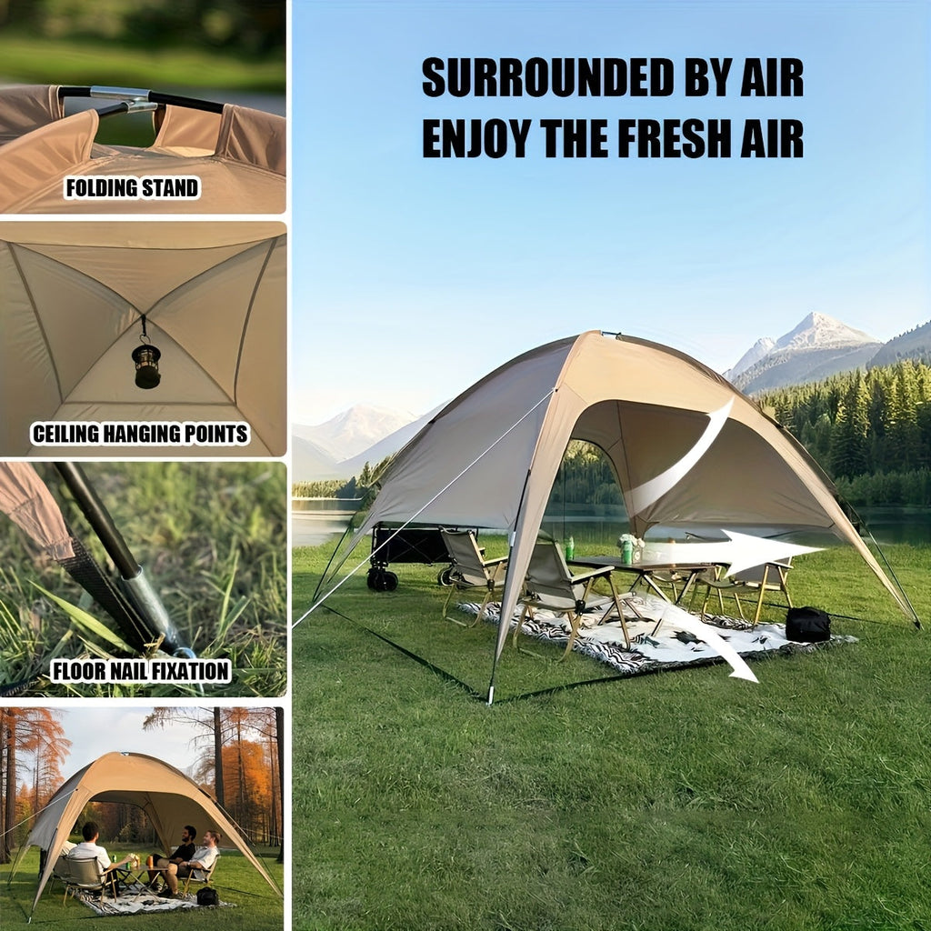 Large Outdoor Canopy Portable Sun Shelter for Family Camping & Parties