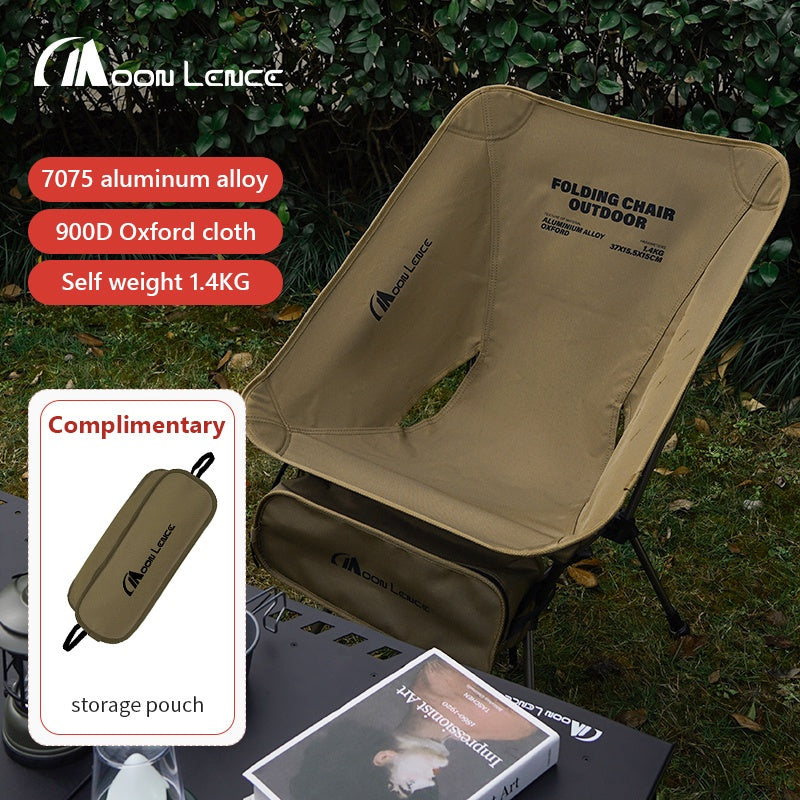 Portable Camping Chair Plus Lightweight Folding Hiking Chair