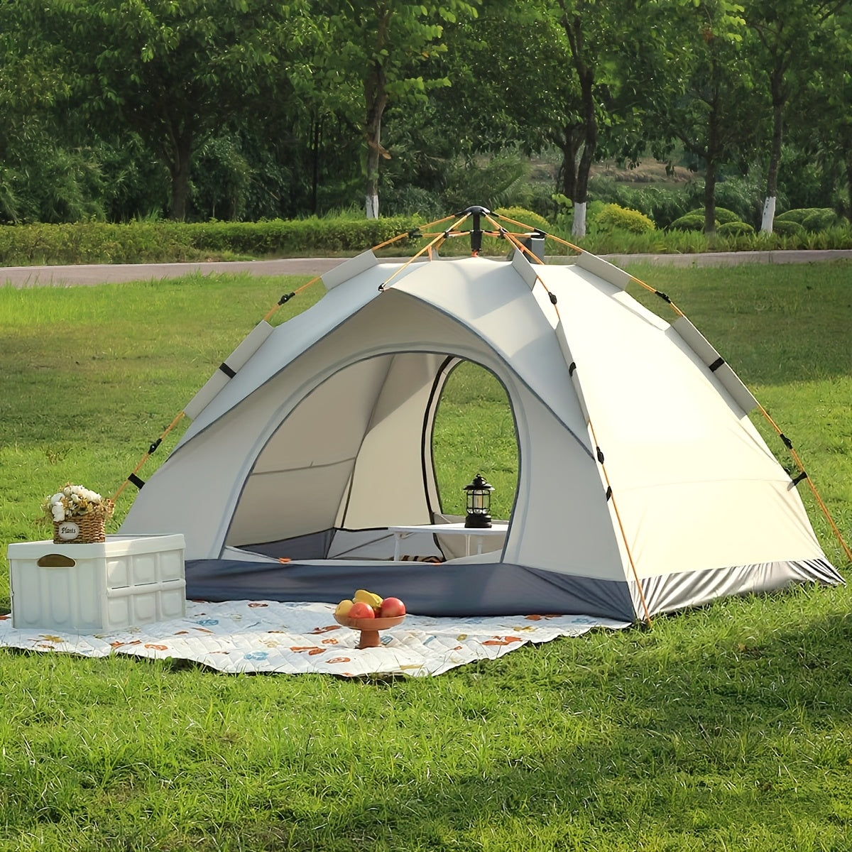 1-4 Person Automatic Pop-Up Tent Waterproof Portable Camping Shelter
