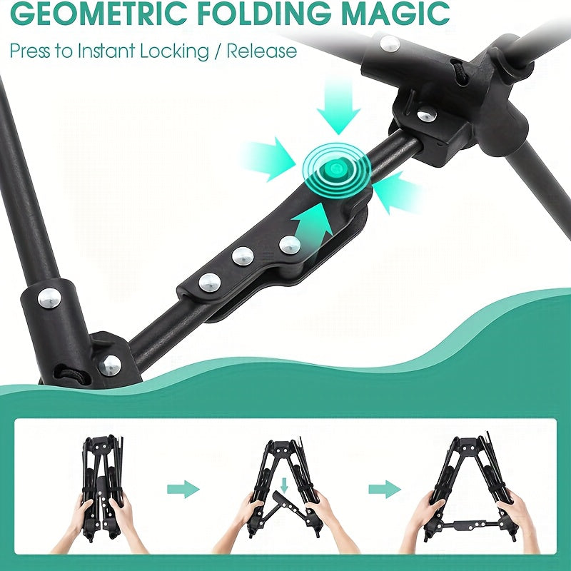 Portable Camping Chair - Lightweight Folding Chair for Hiking