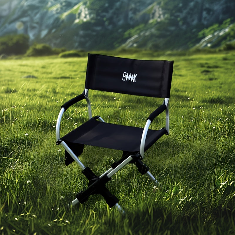 WESTTUNE Folding Camping Chair - Portable Lightweight Outdoor Armchair