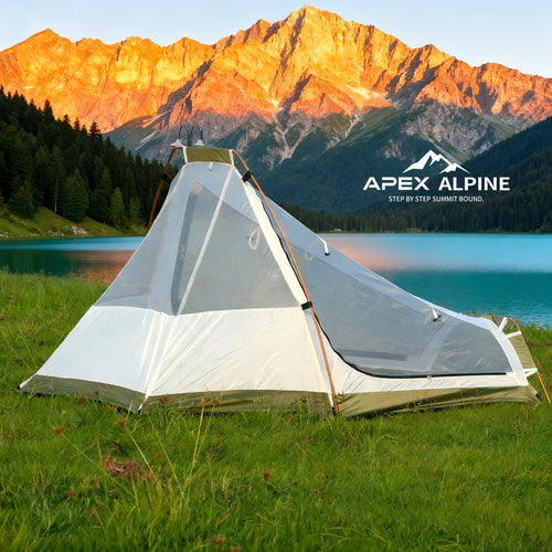 4-Season 1-Person Bivy Tent - Double-Layer Backpacking Shelter