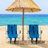 Folding Beach Chair with Backpack Straps - Portable Outdoor Seating