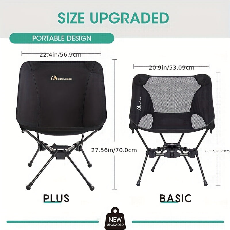 Portable Camping Chair - Lightweight Folding Chair for Hiking