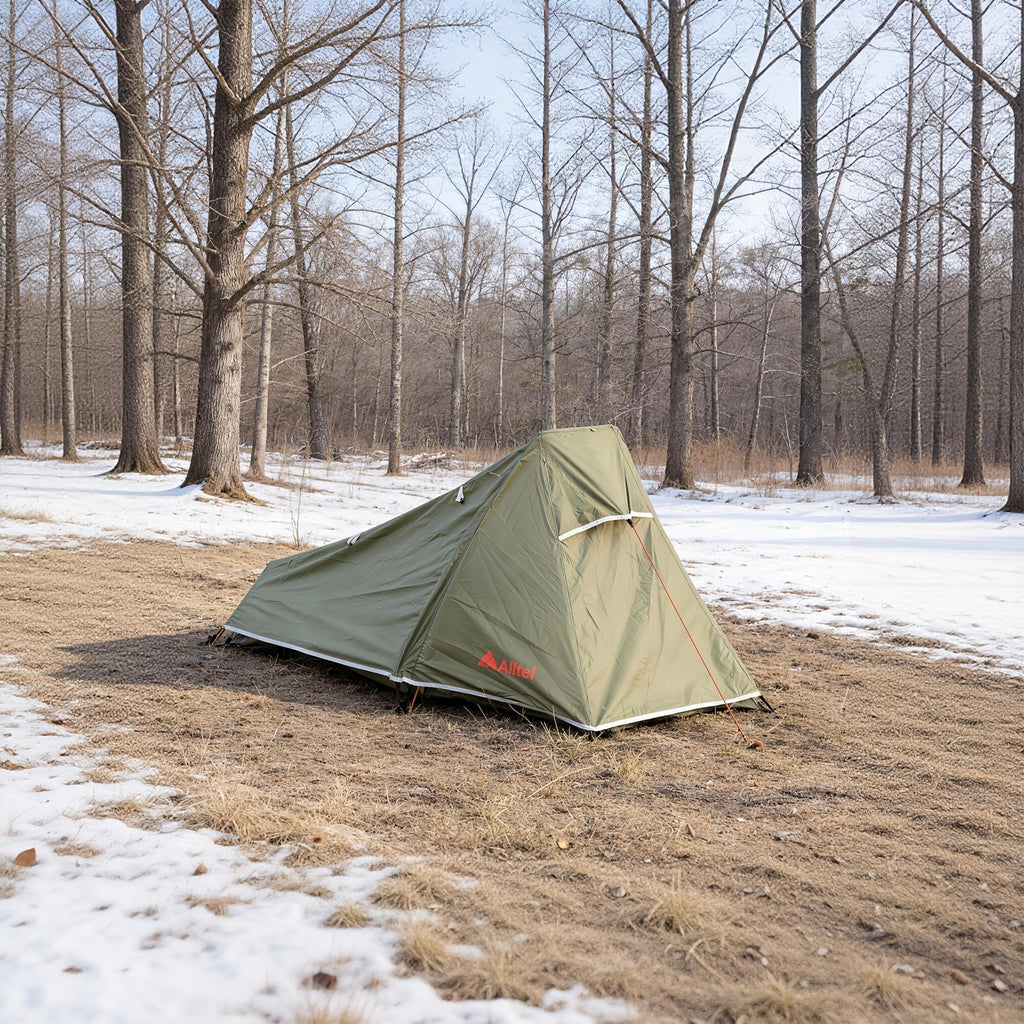 4-Season 1-Person Bivy Tent - Double-Layer Backpacking Shelter