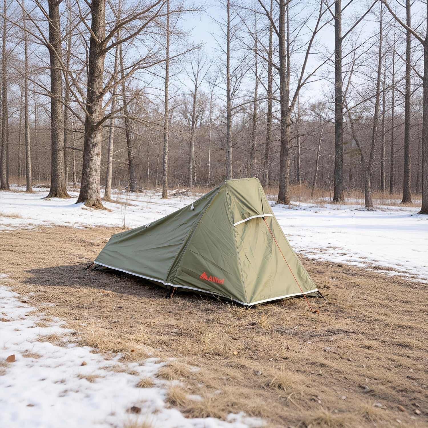 4-Season 1-Person Bivy Tent - Double-Layer Backpacking Shelter
