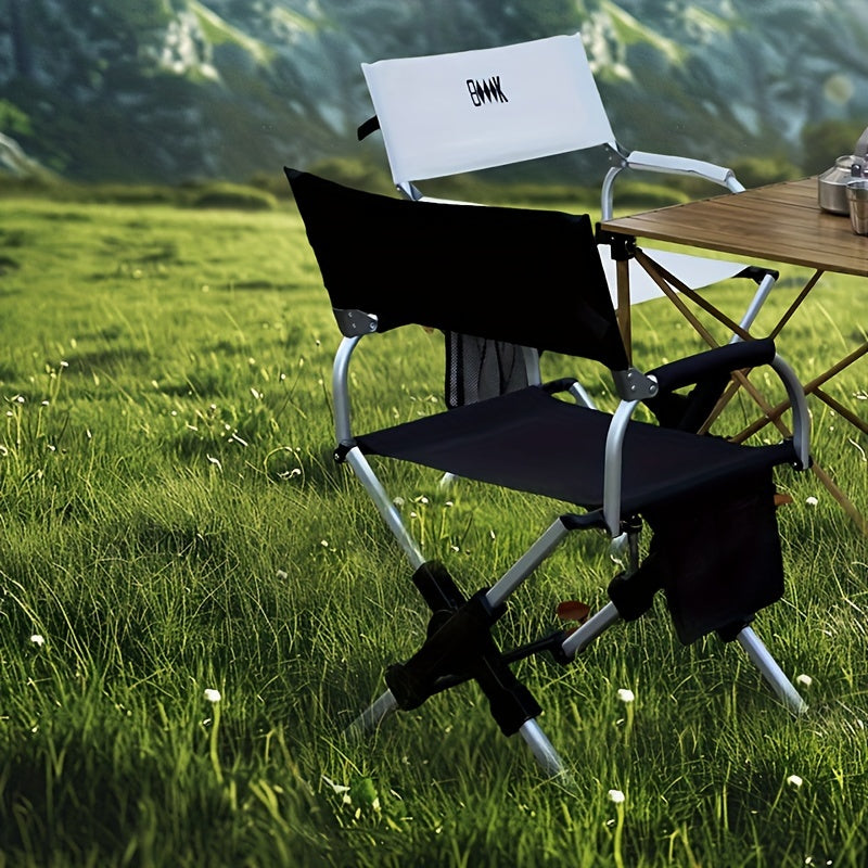 WESTTUNE Folding Camping Chair - Portable Lightweight Outdoor Armchair