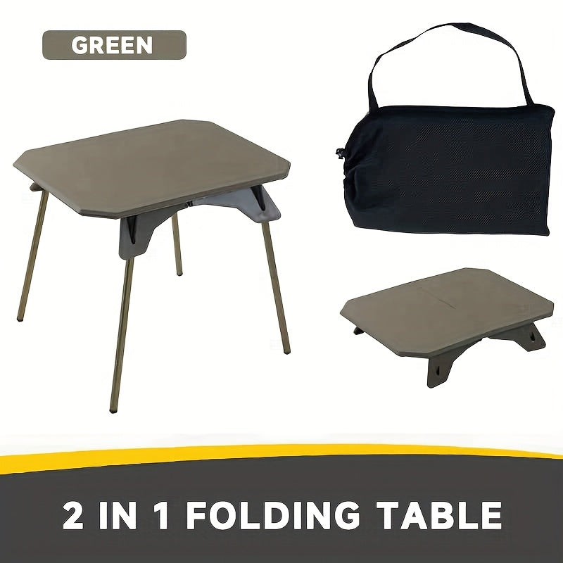 Portable Folding Camping Table - Adjustable ABS Picnic & RV Table