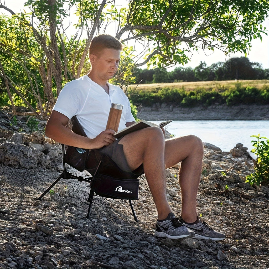 Ultralight Folding Camping Chair - Compact 4th Gen for Hiking & Beach
