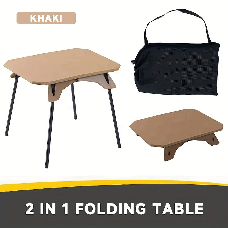 Portable Folding Camping Table - Adjustable ABS Picnic & RV Table