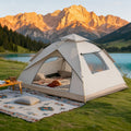 Automatic Pop-Up Camping Tent - UV Protection Sunshade for 1-4 People