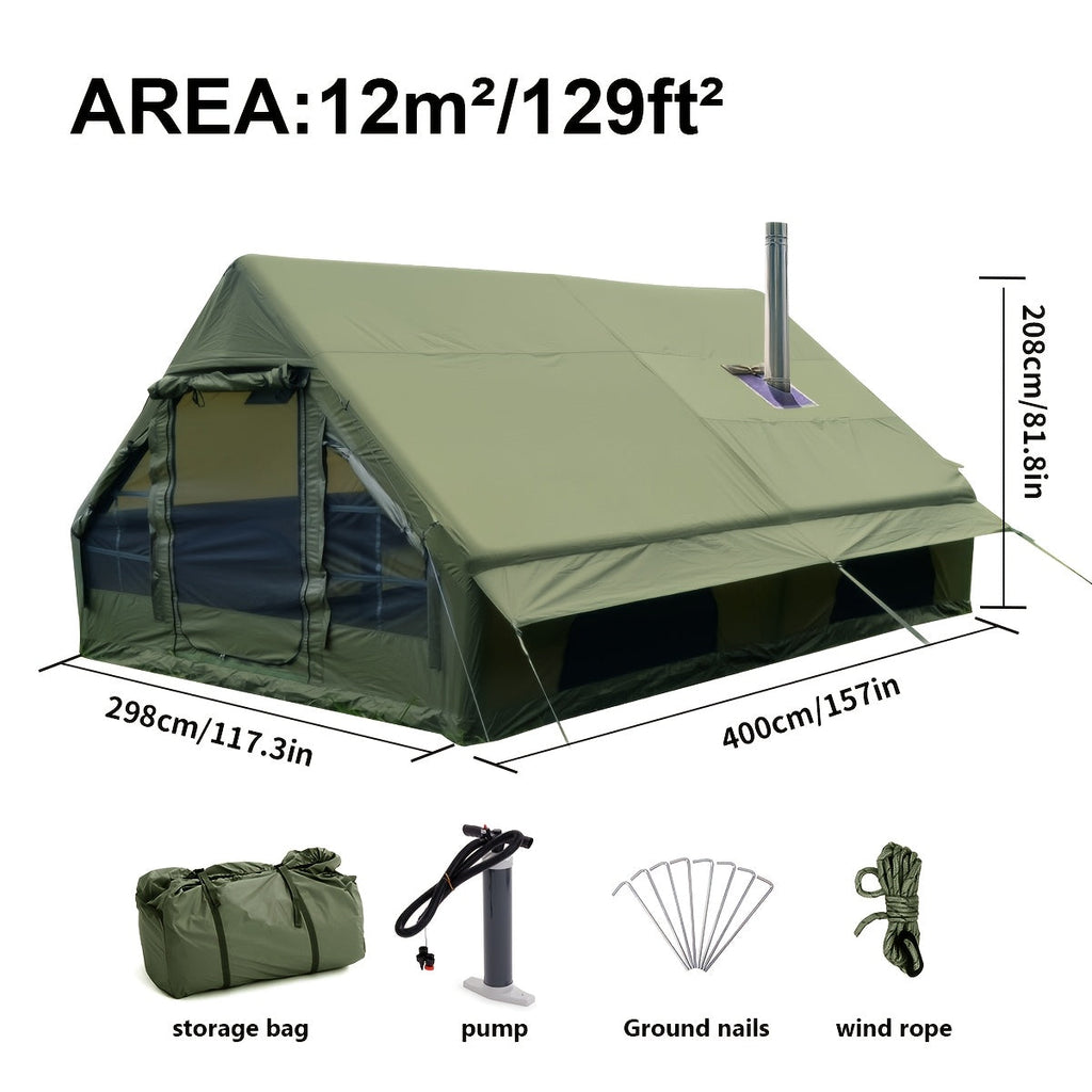 Luxury Inflatable 4-6 Person Oxford Tent for All-Season Glamping