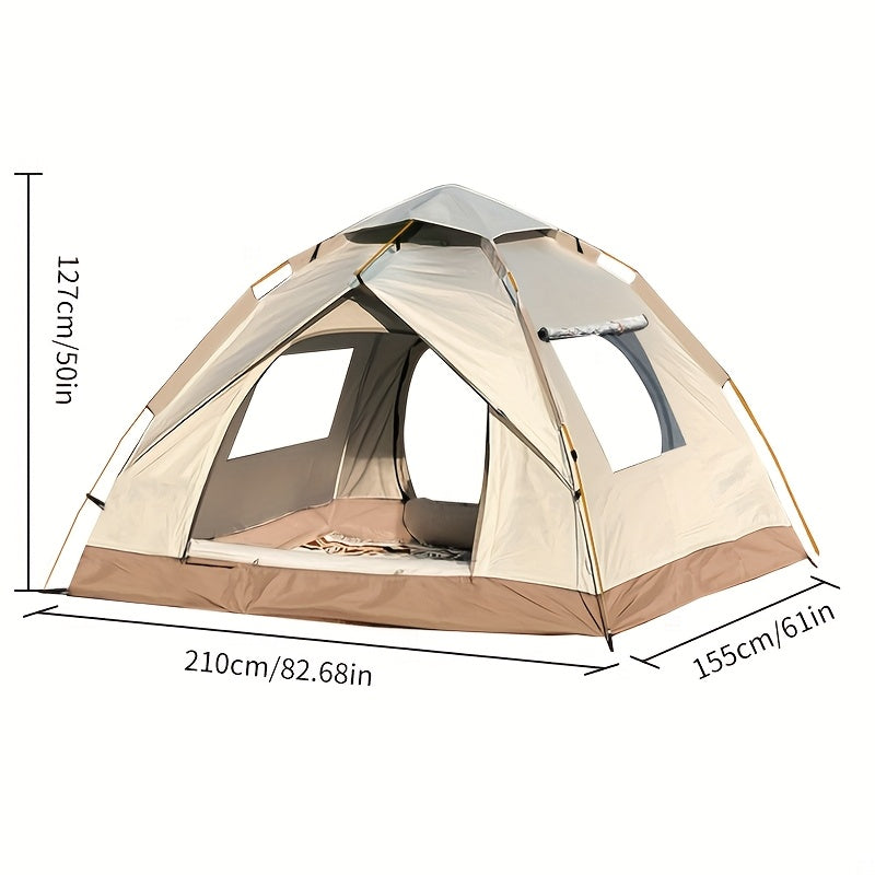 Automatic Pop-Up Camping Tent - Portable Windproof Outdoor Shelter